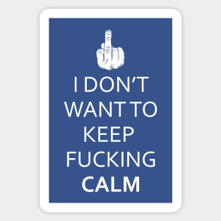 Keep calm parody Sticker